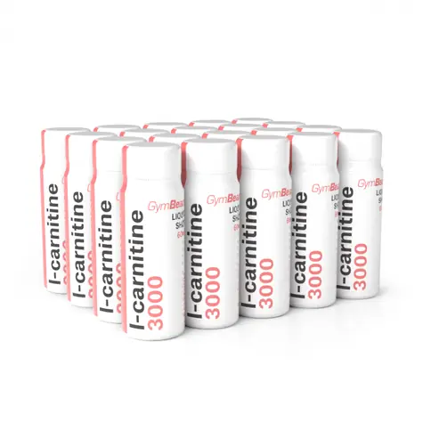 L-karnitín 3000 Liquid Shot - GymBeam (grep, 20 x 60 ml)