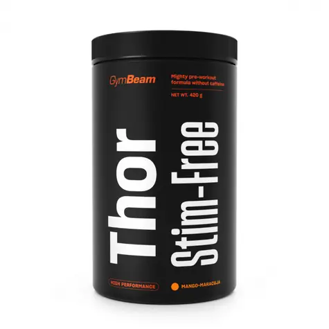 Thor Stim-free - GymBeam (mango marakuja, 420 g)