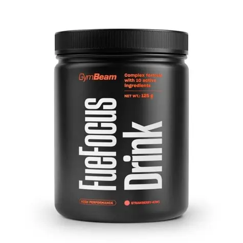 FueFocus Drink - GymBeam (jahoda kivi, 125 g)