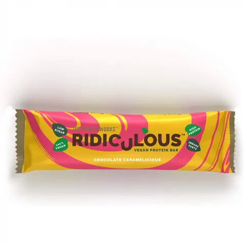 Ridiculous Vegan Protein Bar - The Protein Works (čokoláda arašidy, 9 x 47 g)