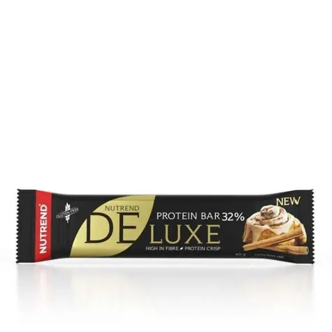 Proteínová tyčinka Deluxe 60 g - Nutrend (jahodový cheesecake, 12 x 60 g)