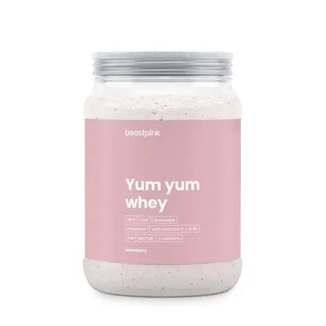 Yum Yum Whey - BeastPink (jahoda, 500 g)
