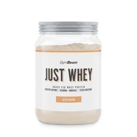 Just Whey Grass-Fed Proteín - GymBeam (slaný karamel, 500 g)