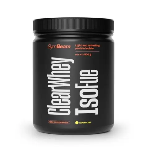 Clear Whey IsoFue - GymBeam (citrón limetka, 500 g)