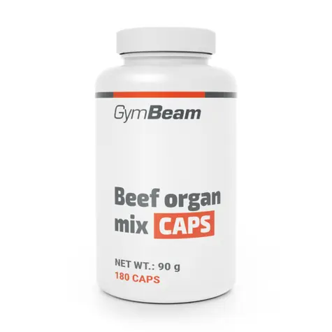 Zmes hovädzích orgánov - GymBeam (180 kaps.)