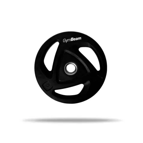 Kotúč IRON 30 mm - GymBeam (čierna)