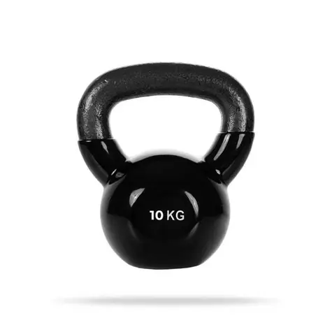 Kettlebell čierny - GymBeam (čierna)