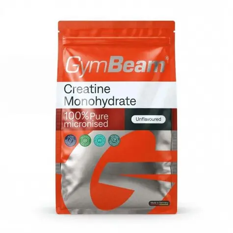 100% Mikronizovaný kreatín monohydrát - GymBeam (bez príchuti, 1500 g)
