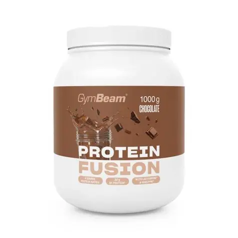Proteín Fusion - GymBeam (čokoláda, 1000 g)