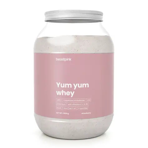 Yum Yum Whey - BeastPink (strawberry splash, 1000 g, 1000 g)