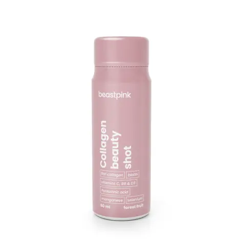 Collagen Beauty Shot - BeastPink (ananás, 20 x 60 ml)