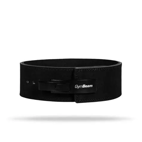 Fitness opasok LEVER Black - GymBeam (L, čierna)