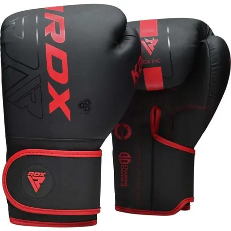 Boxerské rukavice F6 Kara Red - RDX (10 OZ, červená)