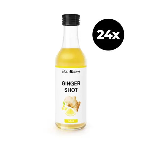 Zázvorový shot - GymBeam (24 x 50 ml)