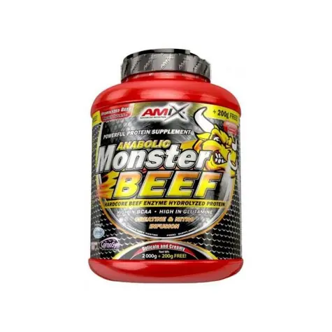 Anabolický Monster Beef - Amix (lesné ovocie, 2200 g)