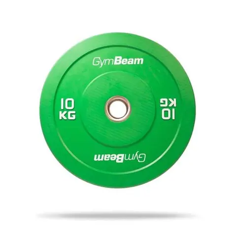 Gumový kotúč Bumper 51 mm - GymBeam (zelená)