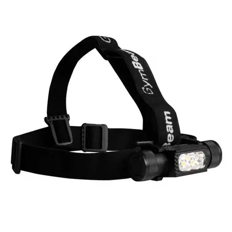 Čelovka Xplorer Duolight - GymBeam (čierna)