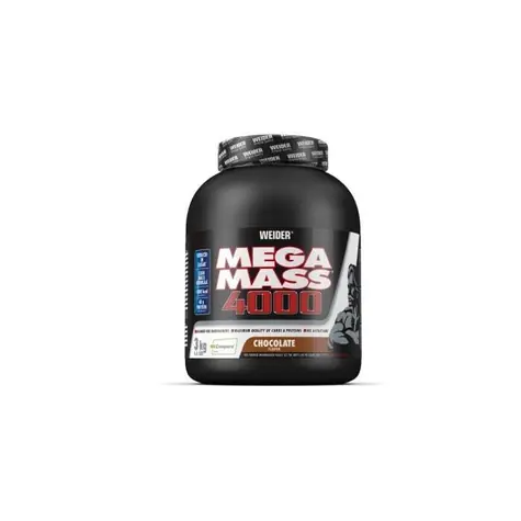 Mega Mass 4000 - Weider (čokoláda, 3000 g)