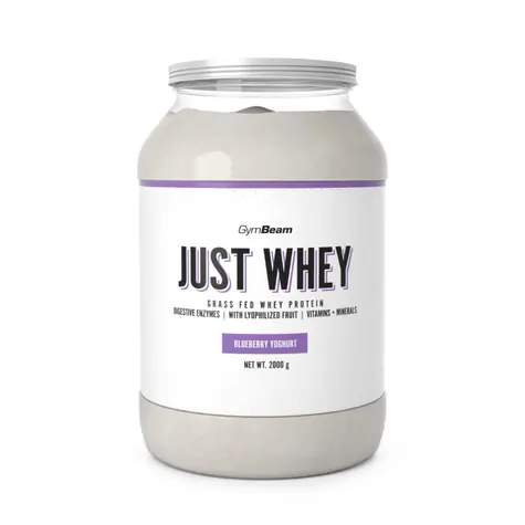 Just Whey Grass-Fed Protein - GymBeam (čučoriedkový jogurt, 2000 g)