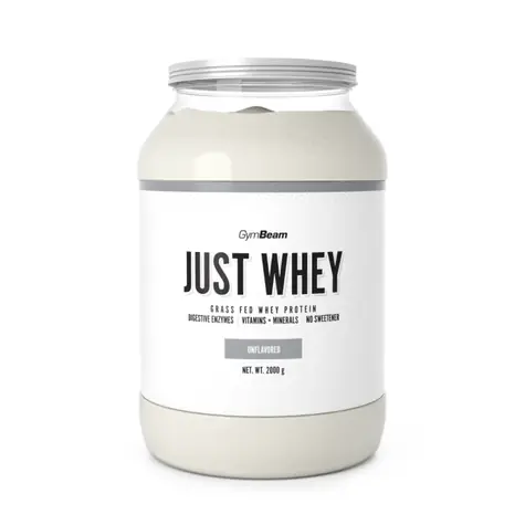 Just Whey Grass-Fed Proteín - GymBeam (bez príchuti, 2000 g)