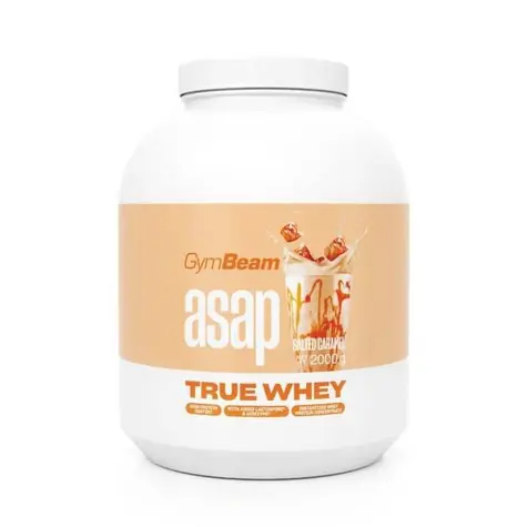 ASAP True Whey - GymBeam (slaný karamel, 2000 g)