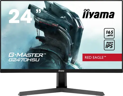 23.8" IIYAMA G-Master G2470HSU-B1 čierna / IPS / 1920 x 1080 / 1100:1 / 250cd / 0.8ms / HDMI + DP / VESA / repro / dopredaj