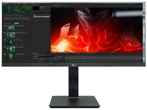 29" LG 29BN650-B čierna / IPS / 2560x1080 / 21:9 / 1000:1 / 5ms / 350cd-m2 / 2x HDMI / DisplayPort / VESA / Repro