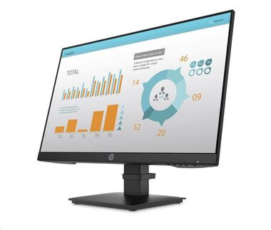 23.8&quot; HP P24 G4 čierna / IPS / 1920x1080 / 250cd / 16:9 / 1000:1 / 5ms / HDMI + DP + VGA / VESA