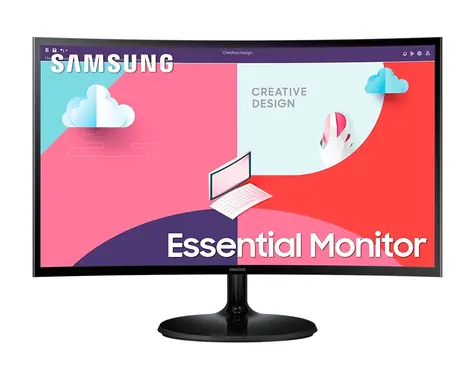 24" SAMSUNG S360C čierna / VA / 1920 x 1080 / 16:9 / 4ms / 3000:1 / 250cd / HDMI + VGA