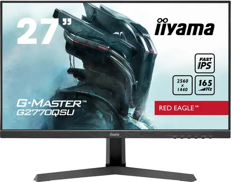27" IIYAMA G-Master G2770QSU-B1 čierna / IPS / 2560 x 1440 / 16:9 / 0.5ms / 1000:1 / 400cd / repro / HDMI / DP