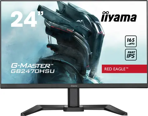 23.8" IIYAMA G-Master GB2470HSU-B5 čierna / IPS / 1920 x 1080 / 16:9 / 0.8ms / 1100:1 / 250cd / repro / HDMI / DP / dopredaj