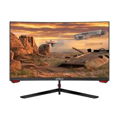 27" Dahua LM27-E230C čierna / VA / 1920 x 1080 / 16:9 / 4000:1 / 250cd-m2 / DP+HDMI / repro / VESA