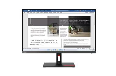 27" Lenovo LCD S27i-30 čierna / IPS / 1920x1080 / 6ms / 300cd-m2 / 1300:1 / DP+HDMI+VGA / Pivot / VESA / repro