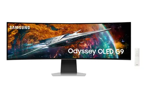 49" Samsung Odyssey G9 OLED SMART strieborná / OLED / 5120 x 1440 / 32:9 / 0.03ms / 1000000:1 / 250cd-m2 / HDMI &amp; DP