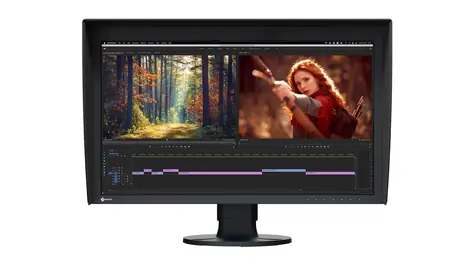 27" Eizo CG2700X čierna / LED / 3840 x 2160 / IPS / 16:9 / 13ms / 1450:1 / 120cd-m2 / HDMI / DP / USB-C / RJ45