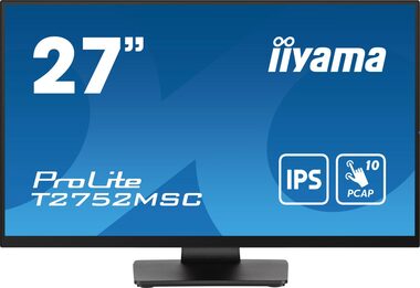 27" IIYAMA ProLite T2752MSC-B1 čierna / IPS / 1920x1080 / 16:9 / 5ms / 1000:1 / 360cd / repro / HDMI / DP