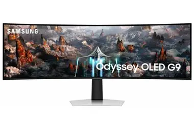 Rozbaleno - 49" SAMSUNG Odyssey G9 OLED stříbrná / OLED / 5120 x 1440 / 32:9 / 0.03ms / 1000000:1 / 250cd-m2 / HDMI & DP