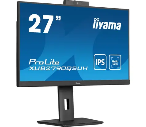 27" IIYAMA ProLite XUB2790QSUH-B1 čierna / IPS / 2560x1440 / 16:9 / 0.4ms / 1300:1 / 250cd / repro / HDMI / DP / USB-C