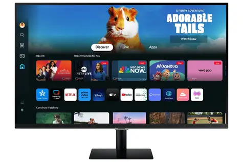 27" Samsung SMART M5 M50D čierna / VA / 1920x1080 / 16:9 / 4ms / 3000:1 / 250cd-m2 / HDMI + BT + Wi-Fi / VESA
