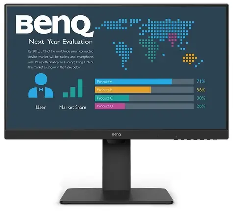 27" BenQ LED BL2786TC čierna / 1920x1080 / IPS / 16:9 / 5ms / 1300:1 / 250cd-m2 / HDMI + DP + USB-C / VESA / Pivot