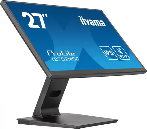 27" IIYAMA ProLite T2752MSC-B1AG čierna / IPS / 1920x1080 / 16:9 / 5ms / 1000:1 / 400cd / repro / HDMI / DP