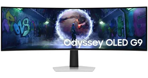 49" Samsung Odyssey G9 OLED / strieborná / 5120 x 1440 / 32:9 / 0.03ms / 1000000:1 / 250cd-m2 / HDMI & DP & USB