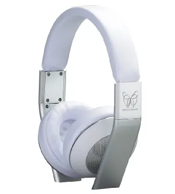 PerfectSound s301 slúchadlá biele / s monomér meničom / 40 mm / 16 ohm / 3.5 jack / skladateľná / púzdro 