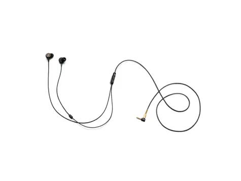 Marshall Mode EQ Black and Brass / slúchadlá do uší s mikrofónom / čierna