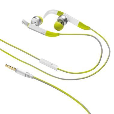 Trust Fit In-ear Sports Headphones / Slúchadlá s mikrofónom / zelená