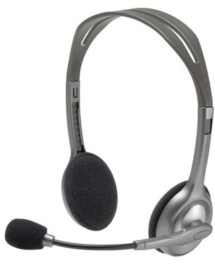Logitech Stereo Headset H111 / slúchadlá s mikrofónom