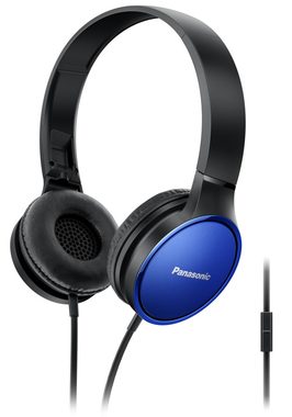 Panasonic RP-HF300ME-A / Slúchadlá s mikrofónom / jack 3.5mm / modrá