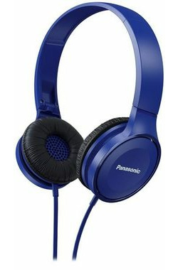 Panasonic RP-HF100E-A modrá / stereo slúchadlá / jack 3.5 mm / Outdoorové