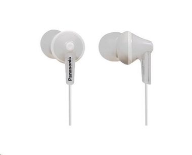 Panasonic RP-HJE125E-W biela / stereo slúchadlá / jack 3.5mm