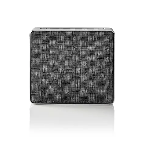 Nedis SPBT1002GY - Bluetooth® Reproduktor Sivá / 15 W / Kovový Design